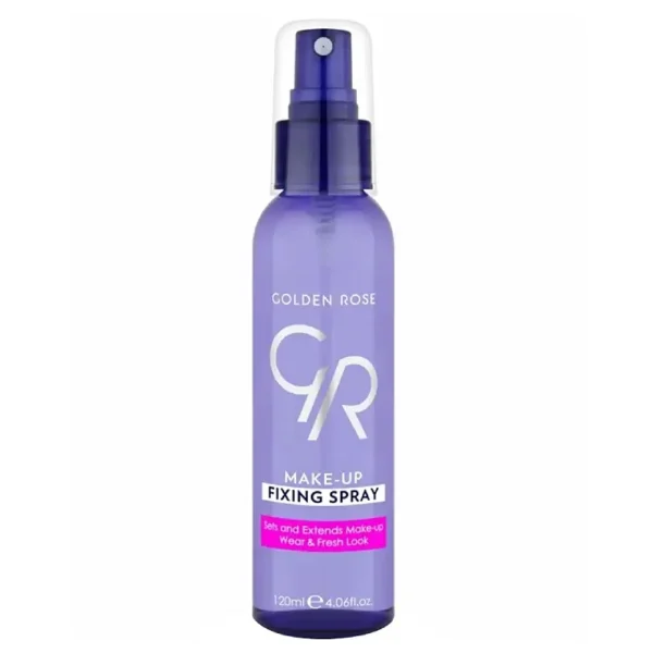اسپری فیکس گلدن رز make up fixing spray اسپری فیکس گلدن رز make up fixing spray