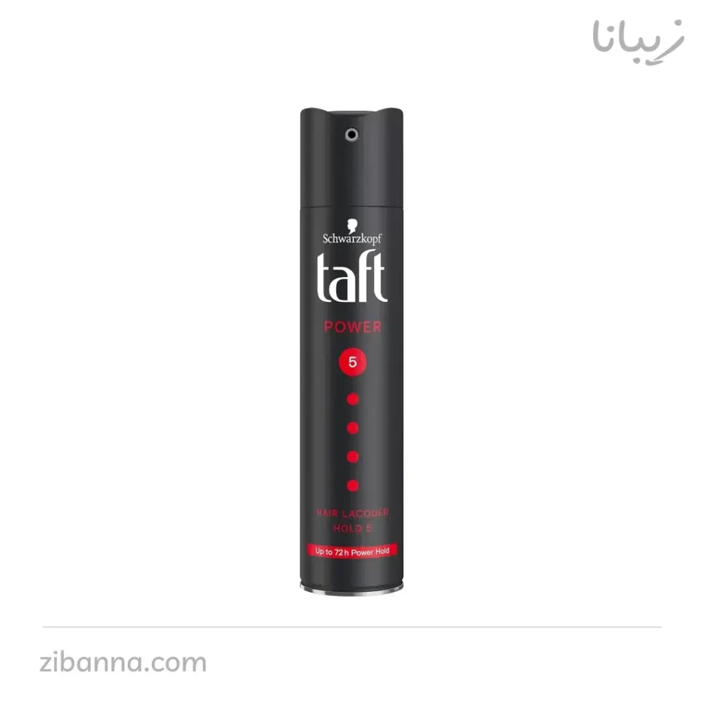 اسپری تافت مدل پاور ۵ حجم ۲۵۰ میل