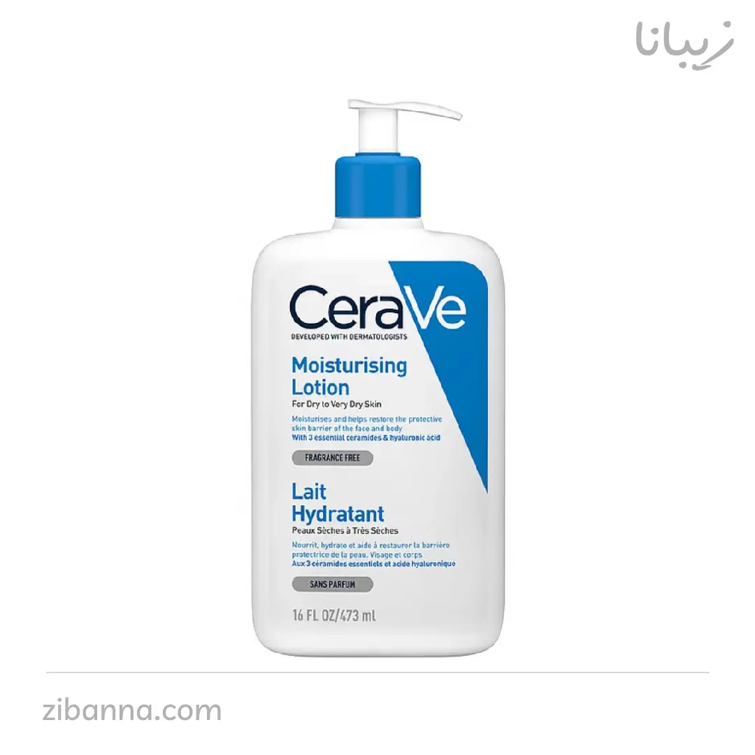 لوسیون صورت و بدن مرطوب کننده پوست خشک و خیلی خشک سراوی ۴۷۳ میل - سفارش اروپا لوسیون صورت و بدن مرطوب کننده پوست خشک و خیلی خشک سراوی ۴۷۳ میل - سفارش اروپا