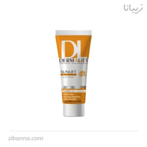 ضد آفتاب خشک بژ روشن 1