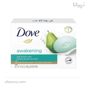 صابون گلابی و آلوئه ورای داو ۱۰۰ گرم