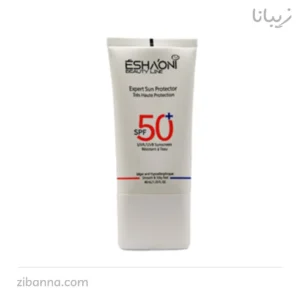 کرم ضدآفتاب فلوئید پوست چرب اشونی بی رنگ