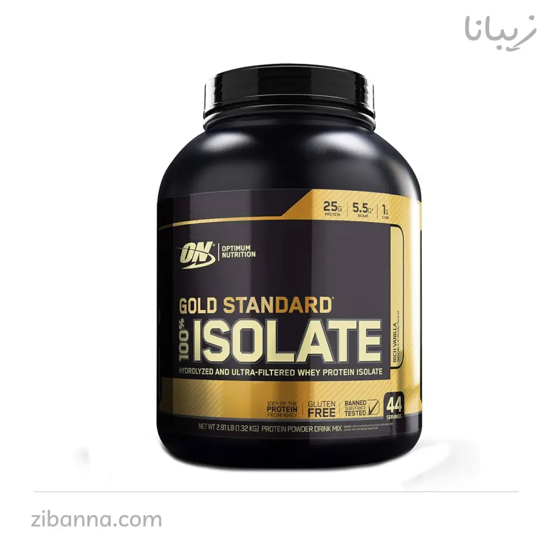 ایزو وی گلد استاندارد اوپتیموم Optimum Gold Standard 100% Isolate ایزو وی گلد استاندارد اوپتیموم Optimum Gold Standard 100% Isolate