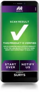 آموزش نحوه بررسی اصالت محصولات ماسک تک با اپلیکیشن و بارکد 3 VERIFY 3