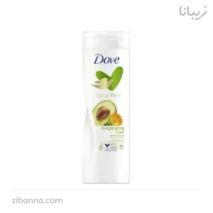 لوسیون بدن داو مدل آووکادو و گل همیشه بهار Dove Invigorating Care Body Lotion حجم 400میل