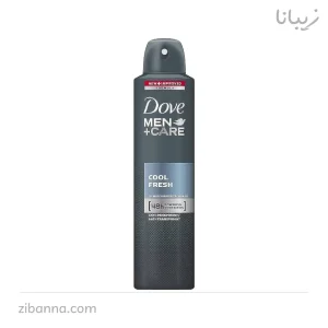 اسپری ضدتعریق داو مدل من پلاس کر رایحه cool fresh حجم 250 میل