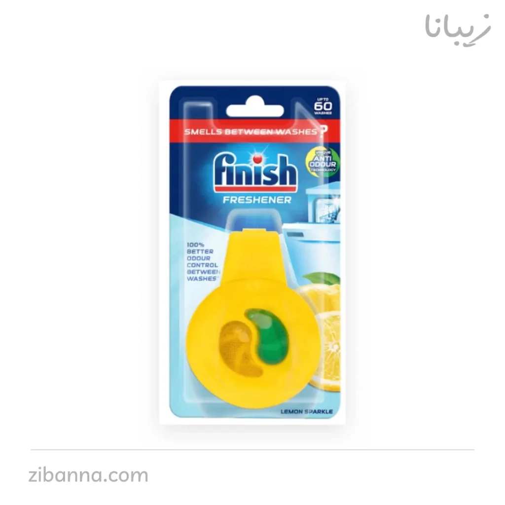 بوگیر ماشین ظرفشویی فینیش مدل Freshener Lemon