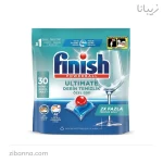 قرص ماشین ظرفشویی فینیش مدل اولتیمیت بسته 30 عددی