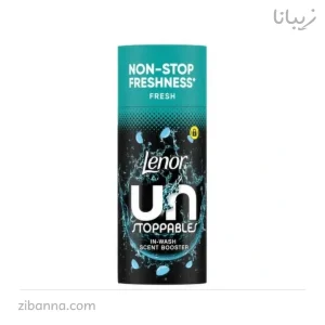 خوشبو کننده لباس لنور Lenor رایحه Unstoppables Fresh سایز 155 گرم