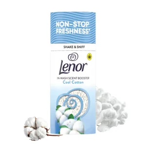 خوشبو کننده لباس لنور Lenor رایحه Cool Cotton سایز 155 گرم