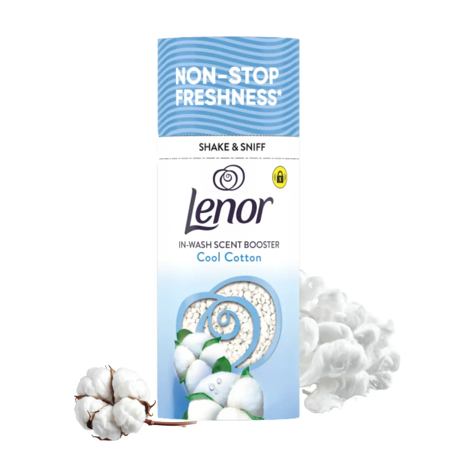 خوشبو کننده لباس لنور Lenor رایحه Cool Cotton سایز 155 گرم خوشبو کننده لباس لنور Lenor رایحه Cool Cotton سایز 155 گرم