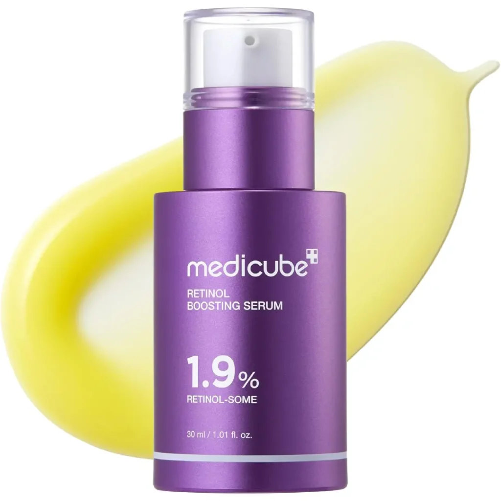 سرم بوستر جوانساز مدی کیوب مدل 1.9% RETINOL NMN حجم 30 میل