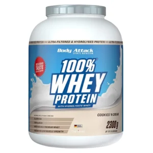 پروتئین وی بادی اتک 2.3 کیلوگرم BODY ATTACK 100% WHEY PROTEIN