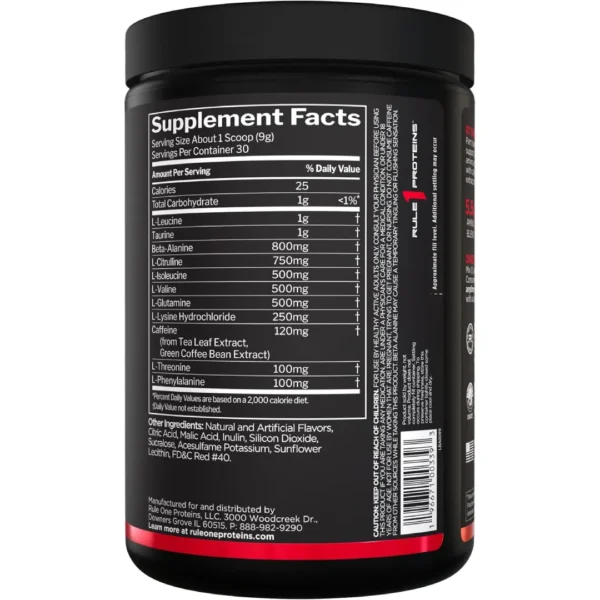 آمینو اسید و انرژی زای رول وان R1 Energized Amino آمینو اسید و انرژی زای رول وان R1 Energized Amino
