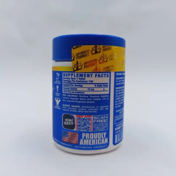 مکمل وانادیل سولفات رونی کلمن Ronnie Coleman Vanadyl Sulfate مکمل وانادیل سولفات رونی کلمن Ronnie Coleman Vanadyl Sulfate