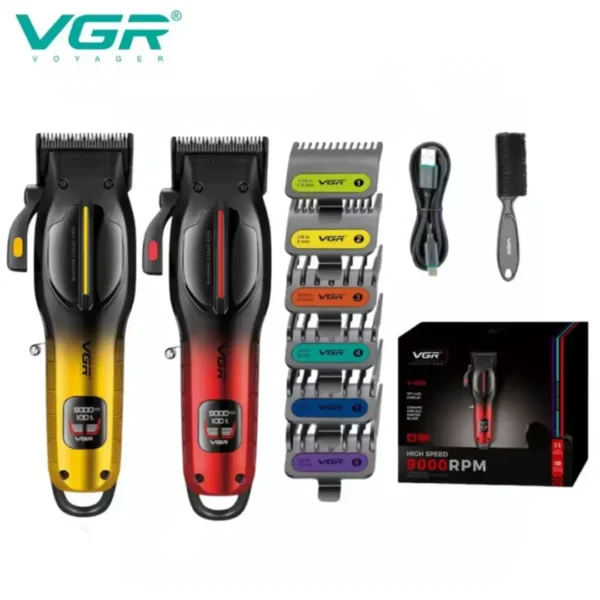 ماشین اصلاح موی سر و صورت شارژی وی جی ار مدل V-026 ماشین اصلاح موی سر و صورت شارژی وی جی ار مدل V-026