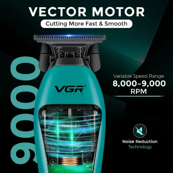 ماشین اصلاح موی سر و صورت شارژی وی جی ار مدل V-035T ماشین اصلاح موی سر و صورت شارژی وی جی ار مدل V-035T