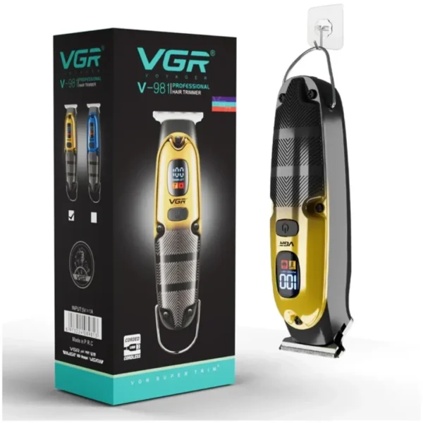 ماشین اصلاح موی صورت وی جی ار مدل V-981 ماشین اصلاح موی صورت وی جی ار مدل V-981