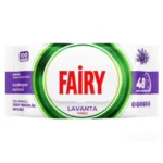 دستمال مرطوب ضدعفونیکننده و پاککننده سطوح فیری مدل Lavanta تعداد ۱۰۰ عددی