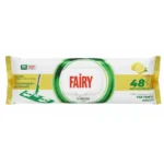 دستمال مرطوب مخصوص تی فیری بسته ۵۰ عددی رایحه Limon