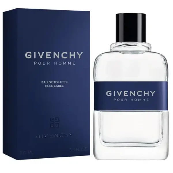ادو تویلت مردانه جیونچی پور هوم بلو لیبل Givenchy Pour Homme Blue Label حجم ۱۰۰ میلیلیتر اصل ادو تویلت مردانه جیونچی پور هوم بلو لیبل Givenchy Pour Homme Blue Label حجم ۱۰۰ میلیلیتر اصل