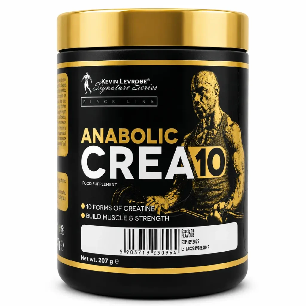 کراتین ترکیبی کرا 10 کوین لورون Kevin Levrone Anabolic Crea 10 وزن ۲۰۷ گرم