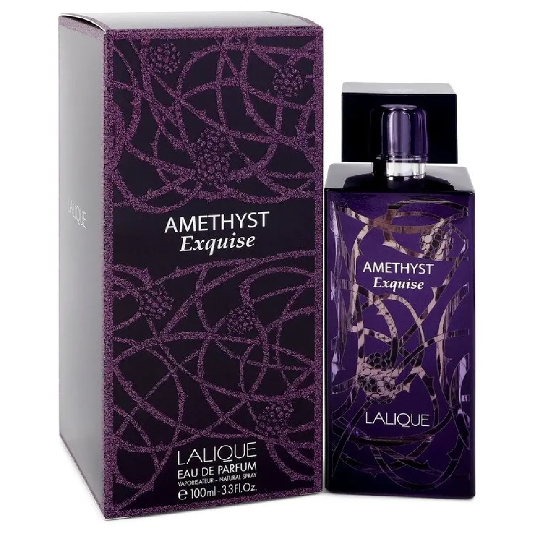 ادو پرفیوم زنانه لالیک آمیتیس اکسکیز Lalique Amethyst Exquise حجم ۱۰۰ میلیلیتر اصل ادو پرفیوم زنانه لالیک آمیتیس اکسکیز Lalique Amethyst Exquise حجم ۱۰۰ میلیلیتر اصل