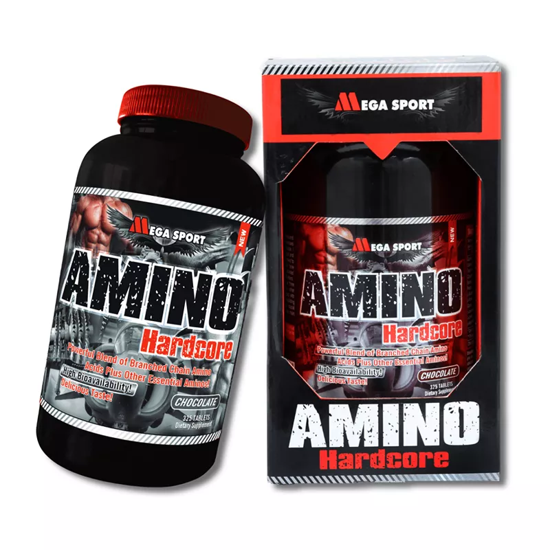 آمینو هاردکور مگا اسپرت Mega Sport Amino Hardcore بسته ۳۲۵ عددی آمینو هاردکور مگا اسپرت Mega Sport Amino Hardcore بسته ۳۲۵ عددی