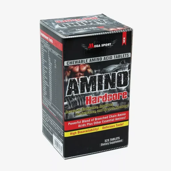آمینو هاردکور مگا اسپرت Mega Sport Amino Hardcore بسته ۳۲۵ عددی آمینو هاردکور مگا اسپرت Mega Sport Amino Hardcore بسته ۳۲۵ عددی