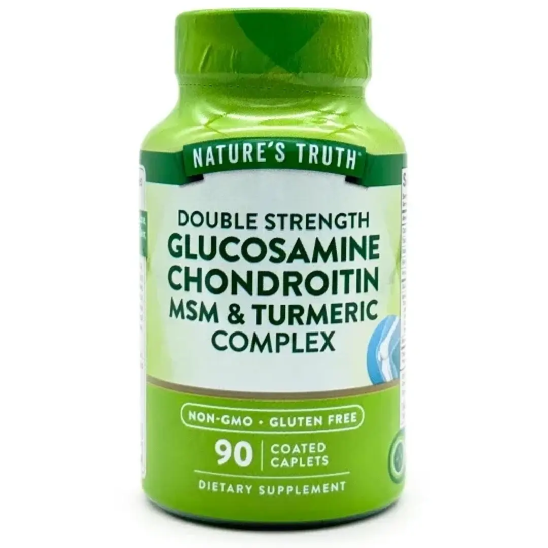 گلوکوزامین کندرویتین نیچرز تروث Nature’s Truth Double Strength بسته ۹۰ عددی گلوکوزامین کندرویتین نیچرز تروث Nature’s Truth Double Strength بسته ۹۰ عددی