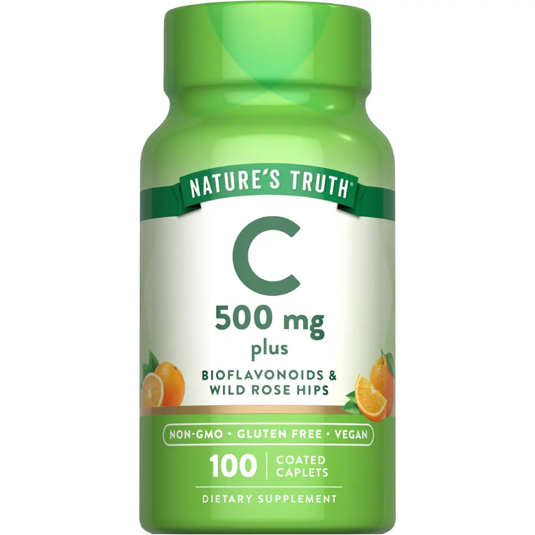 ویتامین C 1000 نیچرز تروث Nature’s Truth بسته ۱۰۰ عددی ویتامین C 1000 نیچرز تروث Nature’s Truth بسته ۱۰۰ عددی