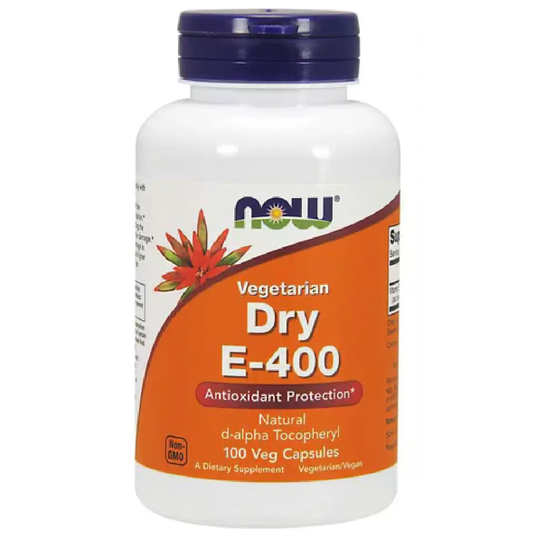 ویتامین E-400 ناو فودز NOW Foods با ترکیب توکوفرولها بسته ۱۰۰ عددی ویتامین E-400 ناو فودز NOW Foods با ترکیب توکوفرولها بسته ۱۰۰ عددی