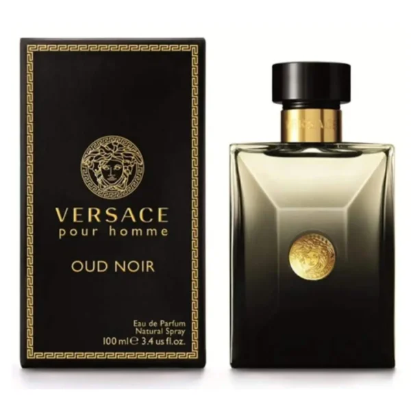 ادو پرفیوم مردانه ورساچه Pour Homme Oud Noir اصل ۱۰۰ میل ادو پرفیوم مردانه ورساچه Pour Homme Oud Noir اصل ۱۰۰ میل