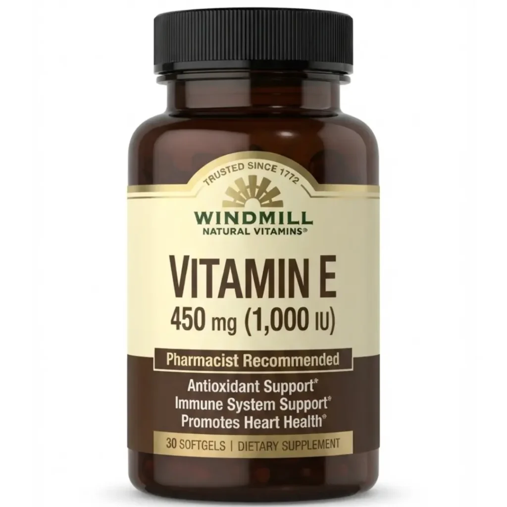کپسول ویتامین ای وایند میل (Windmill Vitamin E)