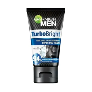 فوم شستشوی مردانه روشن کننده گارنیر مدل Turbo Bright