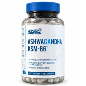 آشواگاندا KSM-66 اپلاید نوتریشن ۳۰۰ میلی‌گرم ۶۰ کپسول
