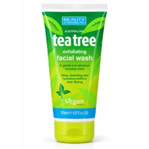 فوم شستشوی صورت بیوتی فرمولاز مدل tea tree حجم 150 میل