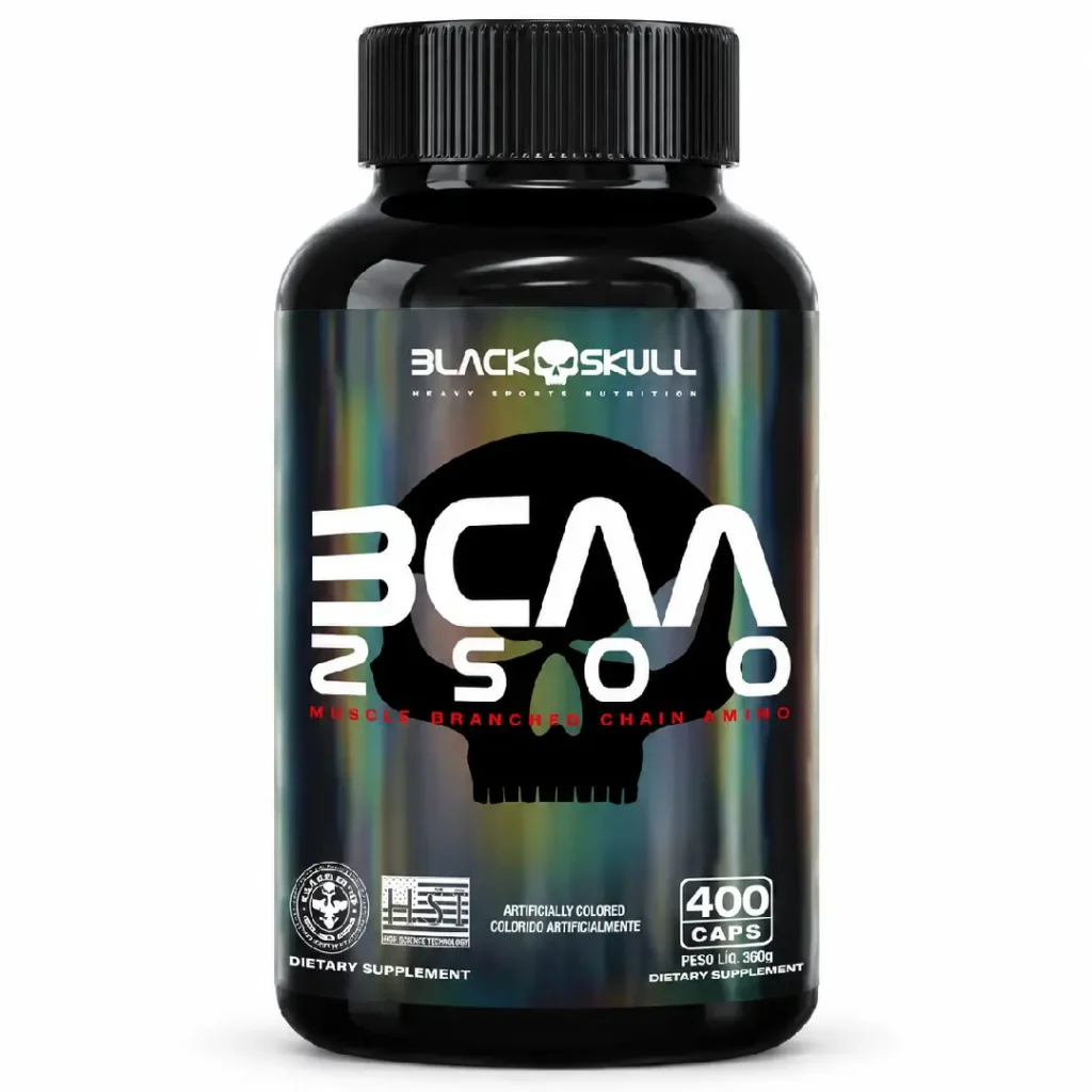 بی‌سی‌ای‌ای BCAA 2500 بلک اسکال ۴۰۰ کپسول