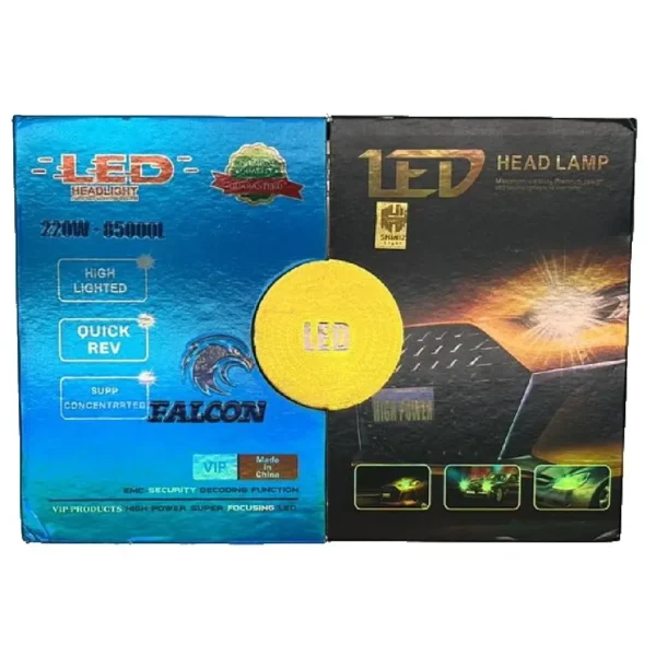 هدلایت خودرو فالکون Falcon پایه H1 بسته ۲ عددی هدلایت خودرو فالکون Falcon پایه H1 بسته ۲ عددی