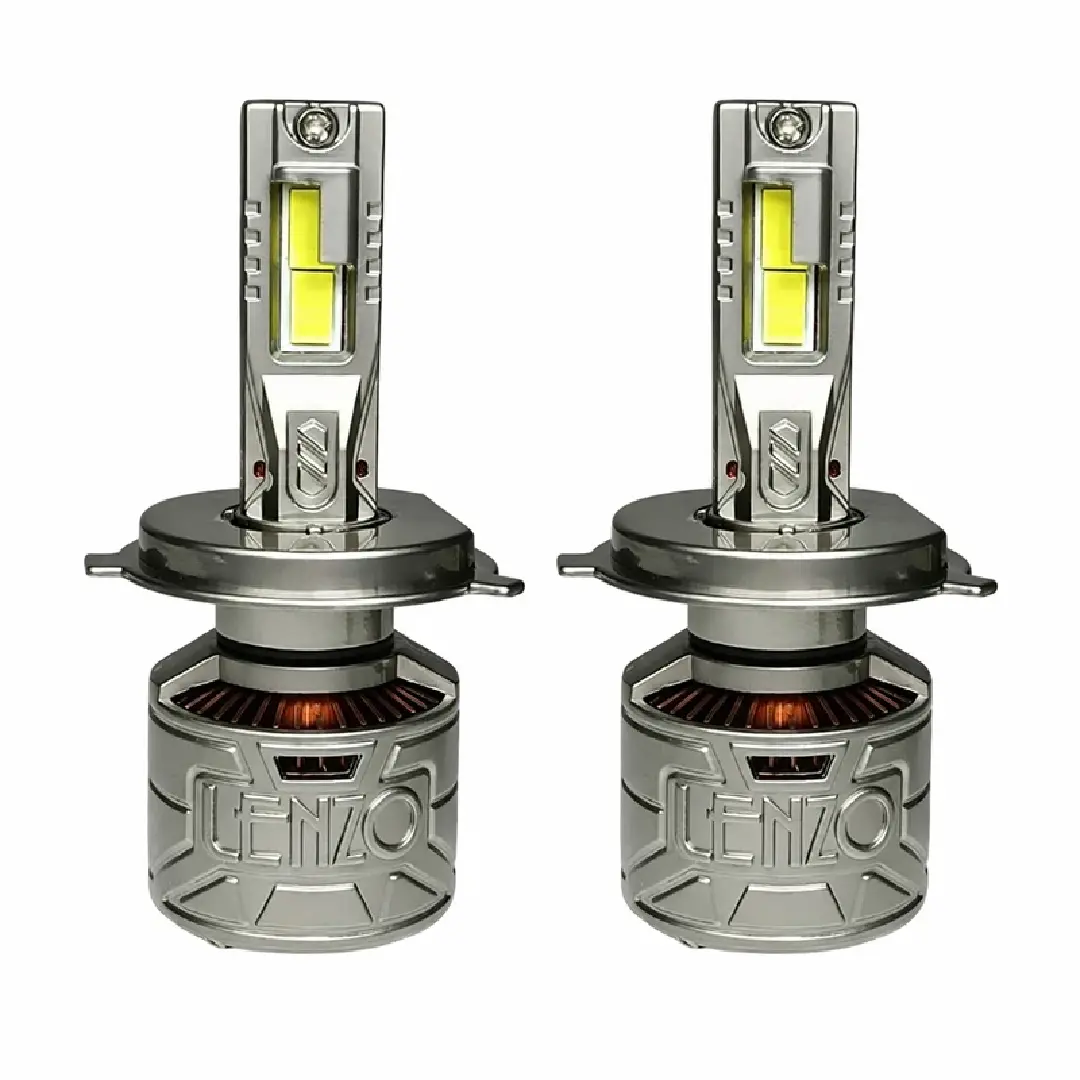هدلایت خودرو لنزو مدل V125 PRO MAX پایه H4 بسته 2 عددی هدلایت خودرو لنزو مدل V125 PRO MAX پایه H4 بسته 2 عددی