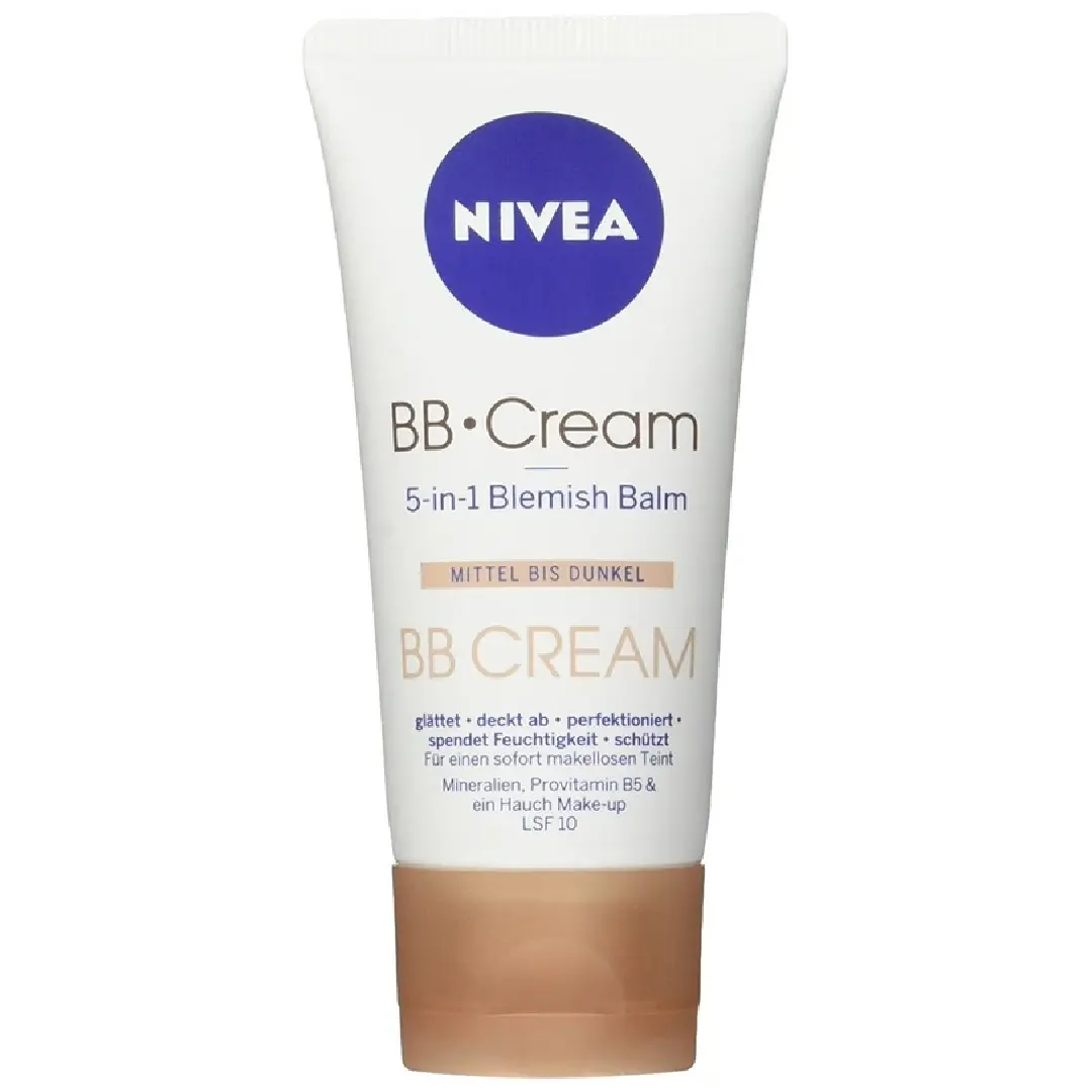 کرم ضد آفتاب نیوآ سری BB مدل 5in1 Blemish Balm SPF10 حجم 50 میلی لیتر کرم ضد آفتاب نیوآ سری BB مدل 5in1 Blemish Balm SPF10 حجم 50 میلی لیتر