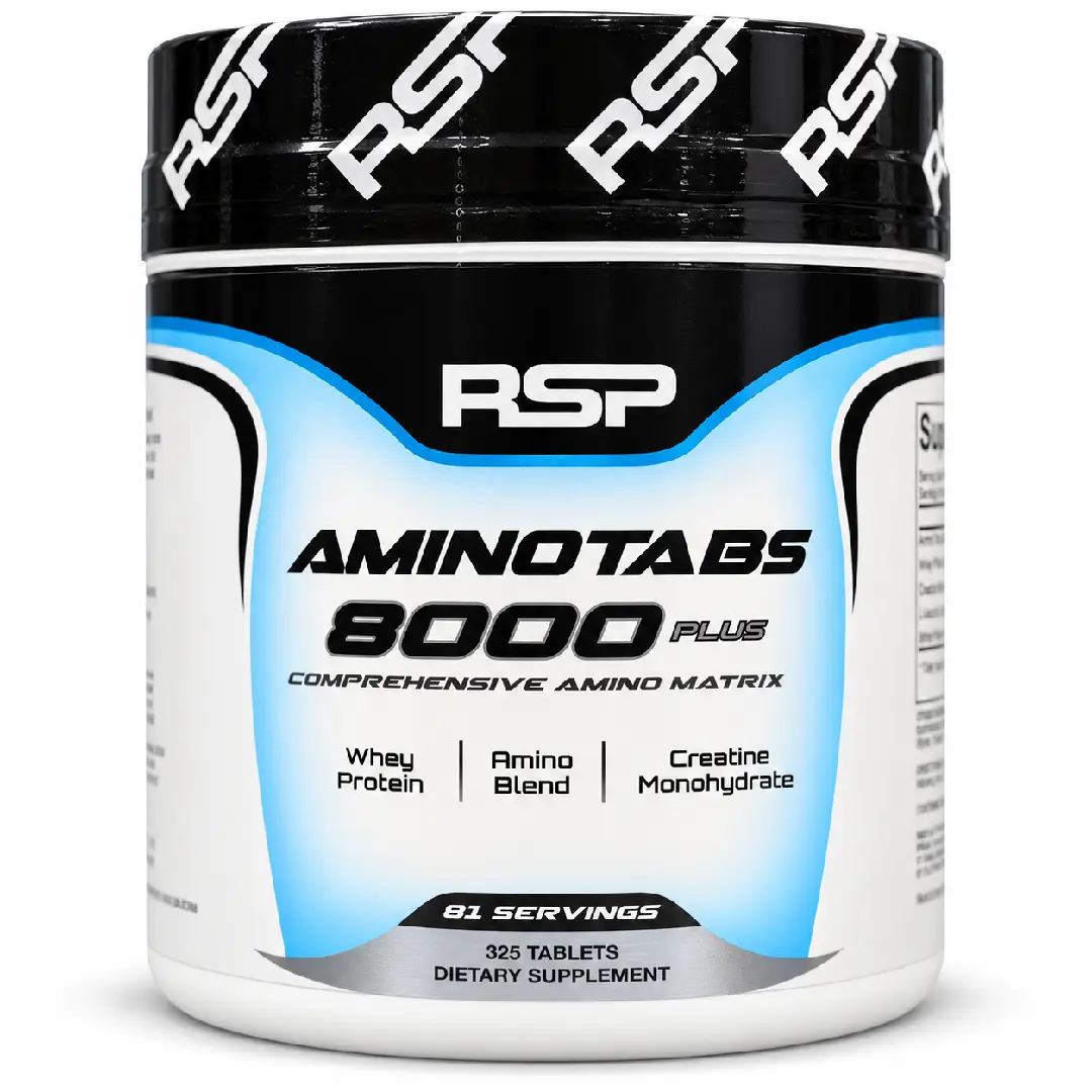 آمینو ۸۰۰۰ پلاس RSP Nutrition AminoTabs 8000 Plus بسته ۳۲۵ عددی آمینو ۸۰۰۰ پلاس RSP Nutrition AminoTabs 8000 Plus بسته ۳۲۵ عددی