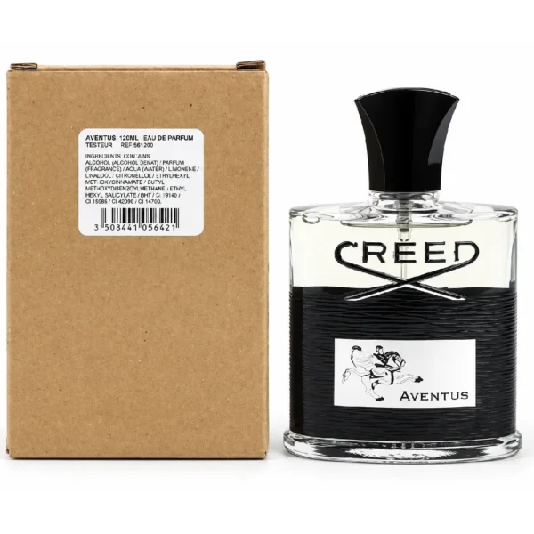 creed-aventus-edp-tester-men تستر ادوپرفیوم مردانه کرید مدل Aventus حجم ۱۲۰ میلیلیتر