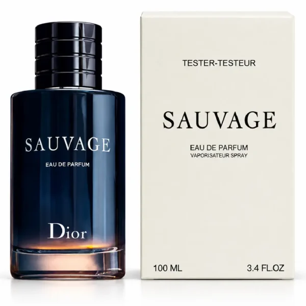 dior-sauvage-edp-tester-100ml (1) تستر ادوپرفیوم مردانه دیور ساواج Dior Sauvage EDP حجم ۱۰۰ میلیلیتر