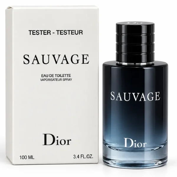 dior-sauvage-edt-tester-100ml (1) تستر ادوتویلت مردانه دیور مدل Sauvage حجم ۱۰۰ میلیلیتر
