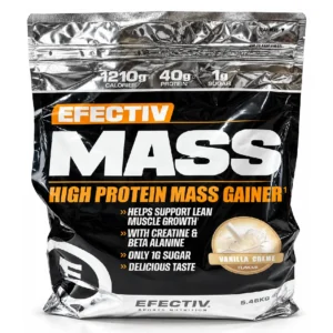 efectiv-high-protein-mass-gainer-5460g (1) گینر افزایش وزن افکتیو مدل High Protein Mass Gainer وزن ۵.۴۶ کیلوگرم