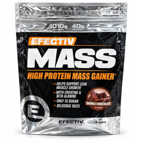 efectiv-high-protein-mass-gainer-5460g گینر افزایش وزن افکتیو مدل High Protein Mass Gainer وزن ۵.۴۶ کیلوگرم