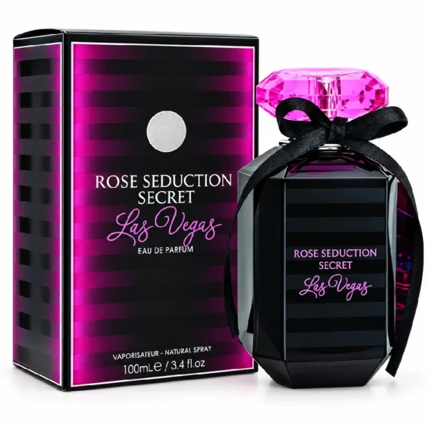 fragrance-world-rose-seduction-secret-las-vegas-100ml ادوپرفیوم زنانه فراگرنس ورد مدل رز سداکشن سکرت لاس وگاس حجم ۱۰۰ میلیلیتر