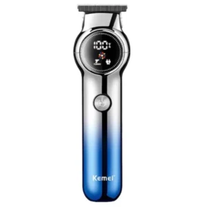 kemei-km-1852-hair-beard-trimmer (1) ماشین اصلاح سر و صورت شارژی کیمی مدل KM-1852 با تیغه کربن استیل
