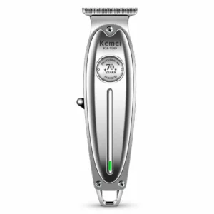 kemei-km-1949-hair-beard-trimmer (2) ماشین اصلاح موی سر و صورت شارژی کیمی مدل KM-1949 با تیغه استیل ضدزنگ